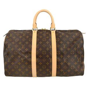 Louis Vuitton Monogram Keepall 45 Travel Duffle Handbag M41428 MB3159 165468
